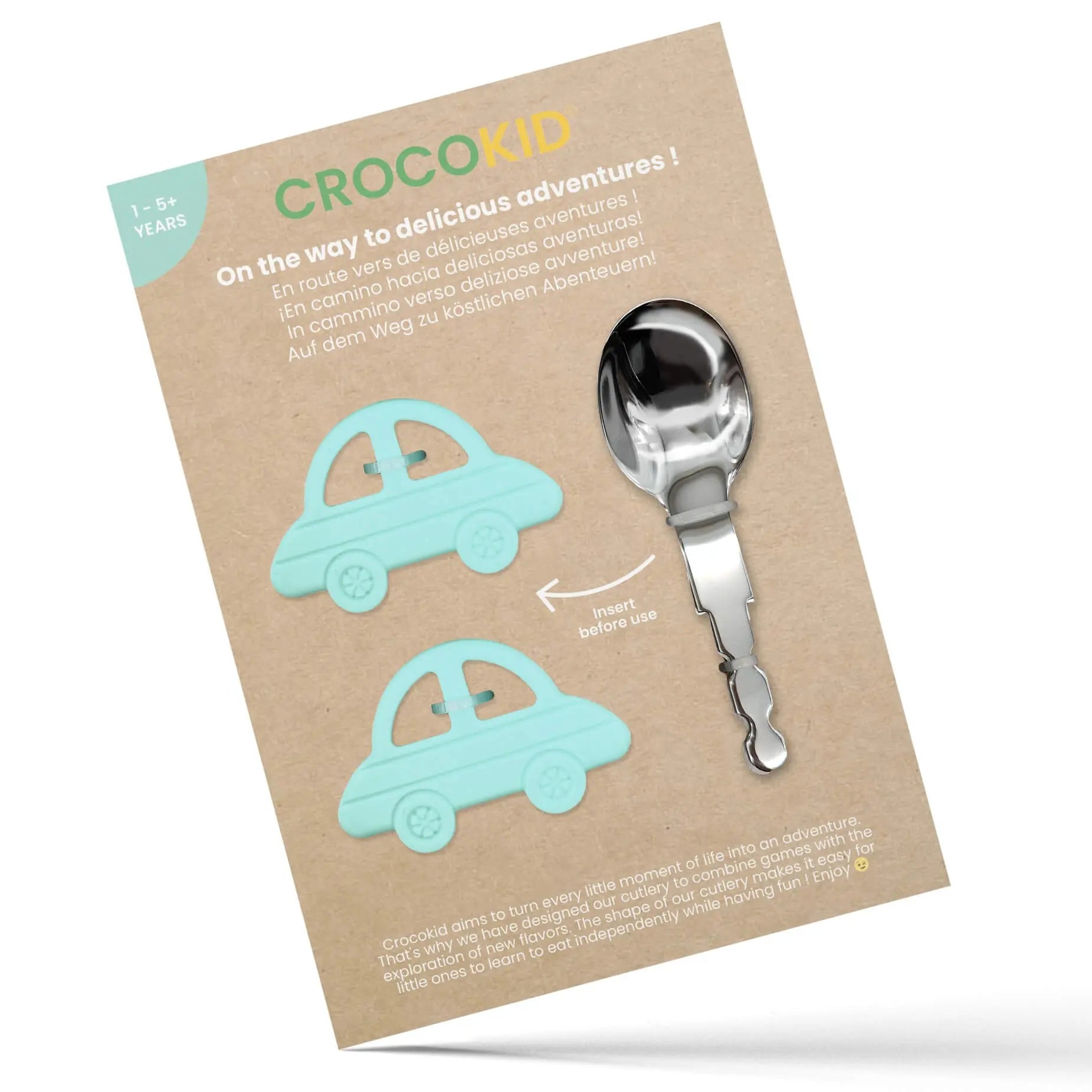 CROCOKID® - Couverts Voiture Bébé - Crocokid
