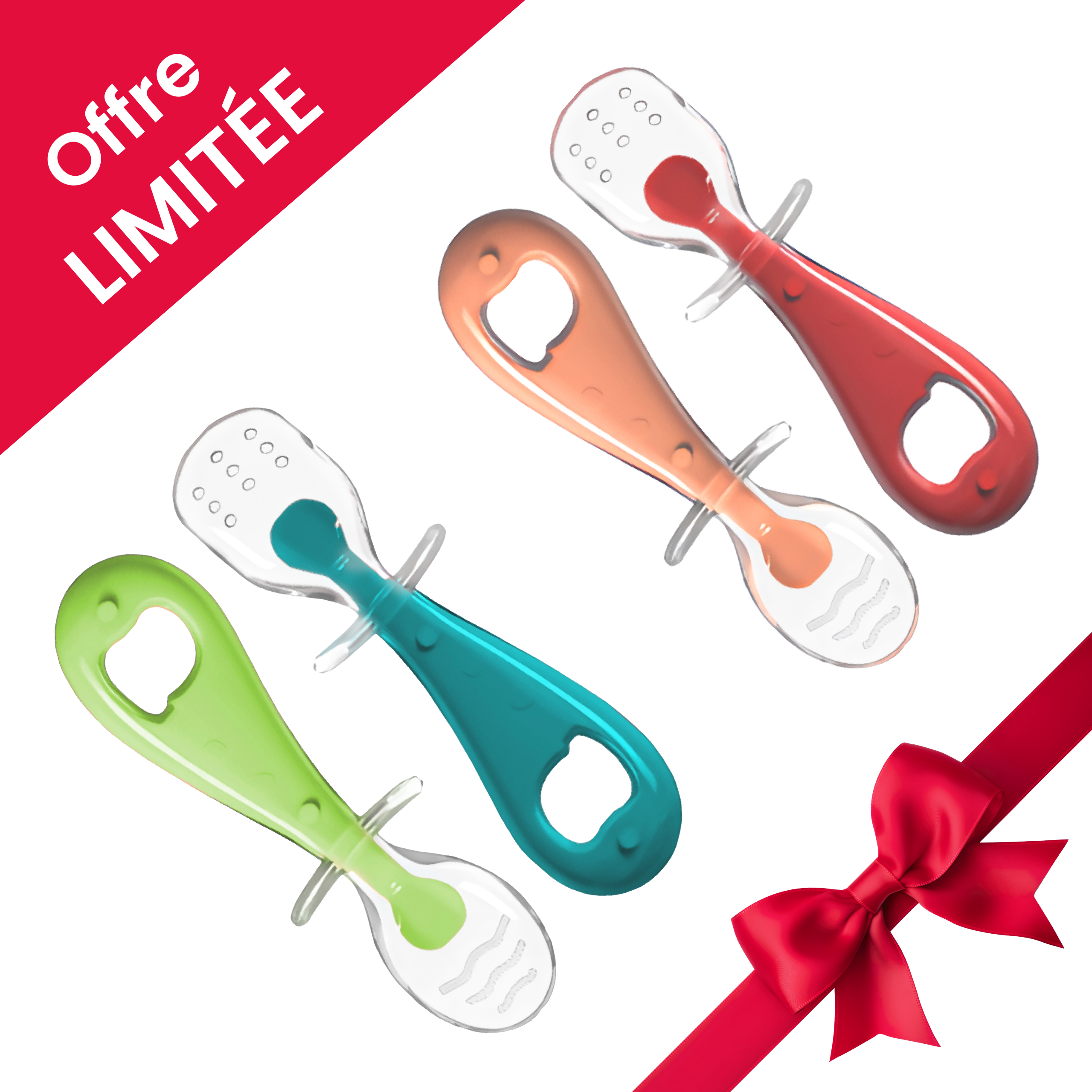 Cuillères sensorielles
#silicone